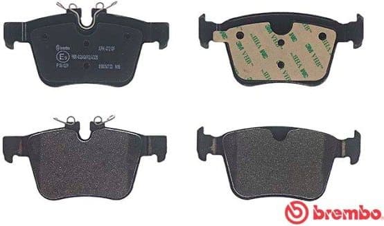 Brake pads rear, Top Quality P86029 - image 4
