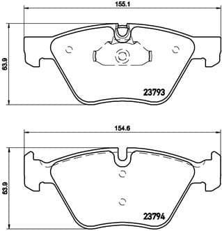 Brake Pad Set, disc brake PRIME LINE P06057 - image 3
