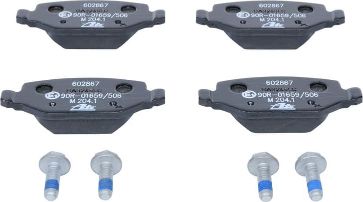 Brake Pad Set, disc brake 13.0460-2867.2 - image 3