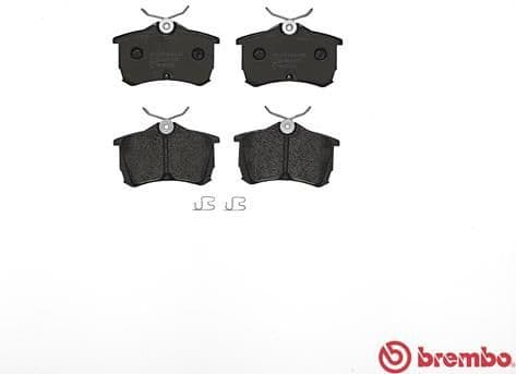 Brake Pad Set, disc brake PRIME LINE P28030 - image 4