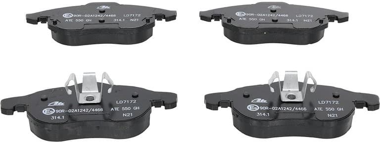 Brake Pad Set, disc brake ATE Ceramic 13.0470-7172.2 - image 2