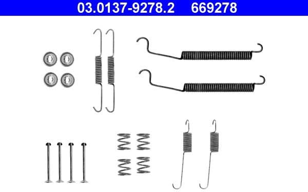 Accessory Kit, brake shoes 03.0137-9278.2 - image 2