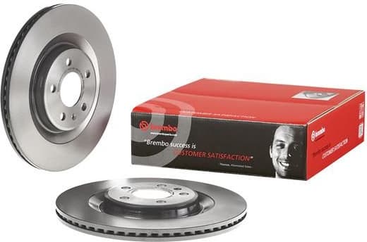 Brake discs kit rear, (2pcs), Top Quality 09.B969.11 - image 4