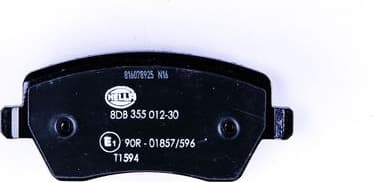 Brake Pad Set, disc brake 8DB 355 012-301 - image 2