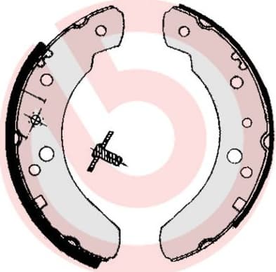 Brake Shoe Set ESSENTIAL LINE S24537 - image 3