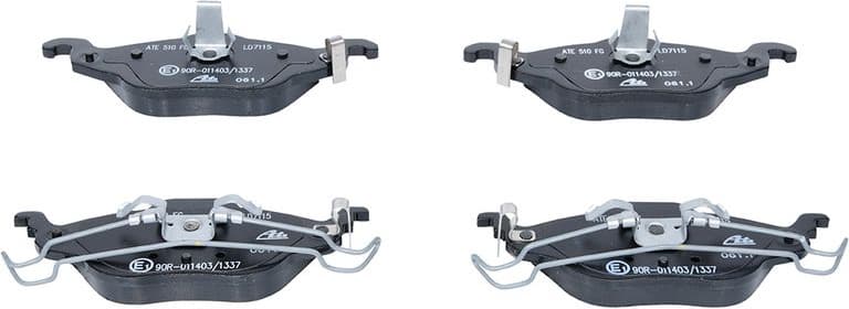 Brake Pad Set, disc brake ATE Ceramic 13.0470-7115.2 - image 3