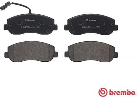 Brake pads front, Top Quality P68062 - image 4