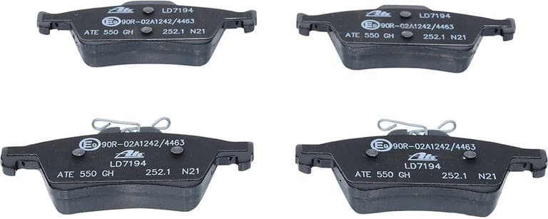 Brake Pad Set, disc brake ATE Ceramic 13.0470-7194.2 - image 2