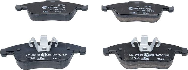 Brake Pad Set, disc brake ATE Ceramic 13.0470-7249.2 - image 3