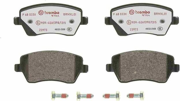 Brake Pad Set, disc brake XTRA LINE P68033X - image 3