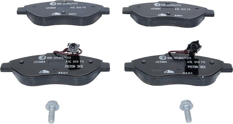 Brake Pad Set, disc brake ATE Ceramic 13.0470-3984.2 - image 4