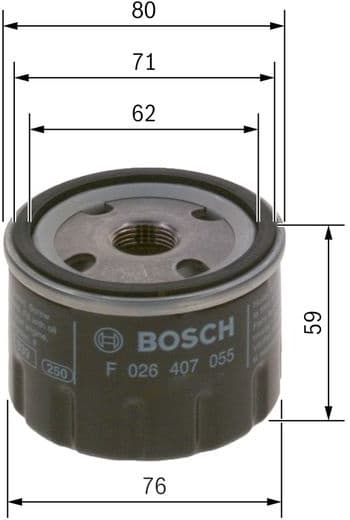 Oil Filter F026407055 - image 2