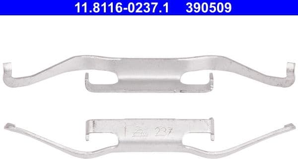 Spring, brake caliper 11.8116-0237.1 - image 2