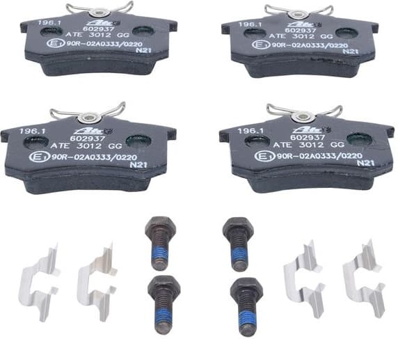 Brake Pad Set, disc brake 13.0460-2937.2 - image 3