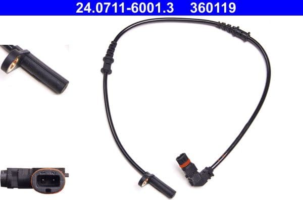 Sensor, wheel speed 24.0711-6001.3 - image 2