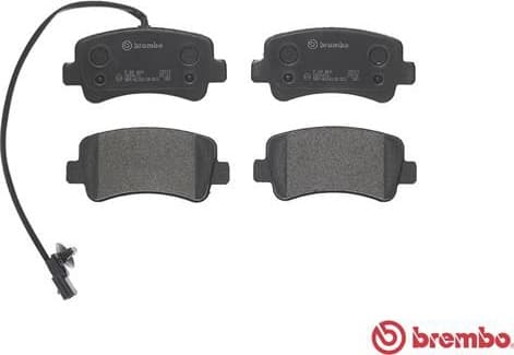 Brake pads rear, Top Quality P68063 - image 4