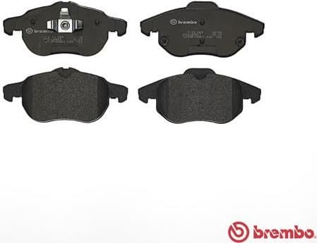 Brake pads front, Top Quality P59043 - image 4