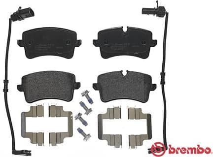 Brake pads rear, Top Quality P85117 - image 3