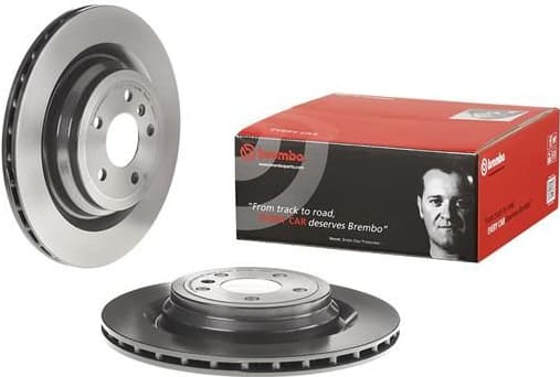 Brake discs kit rear, (2pcs), Top Quality 09.A959.11 - image 4