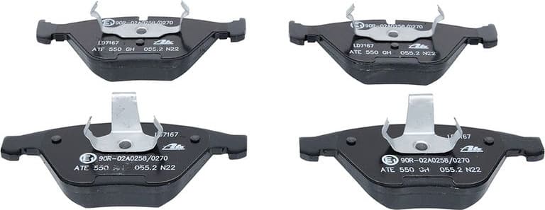 Brake Pad Set, disc brake ATE Ceramic 13.0470-7167.2 - image 3