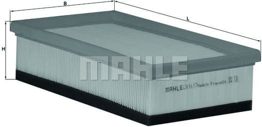 Filter air LX1617 - image 2