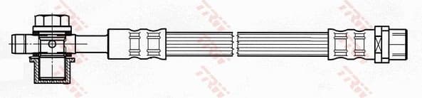 Brake Hose PHD351 - image 2