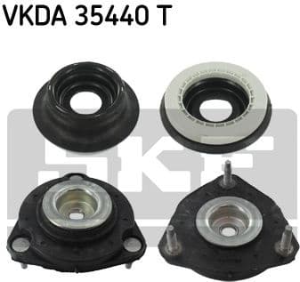 Strut mounting with bearing VKDA35440T