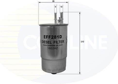Filter diesel fuel EFF281D