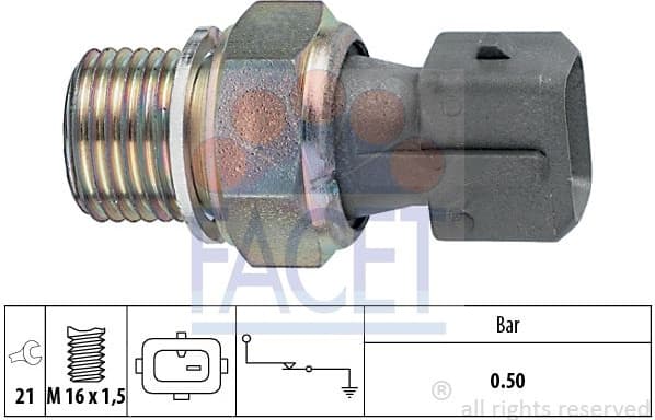 Sensor oil pressure light 7.0116 - image 2