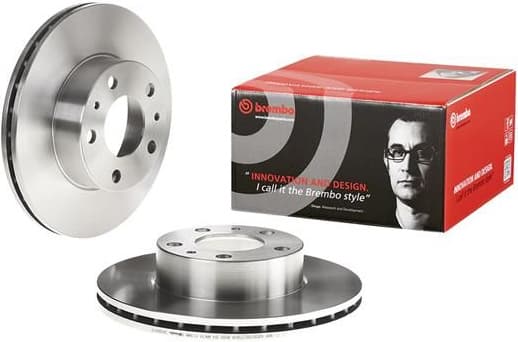 Brake discs kit front (2pcs), Top Quality 09.5904.14 - image 3