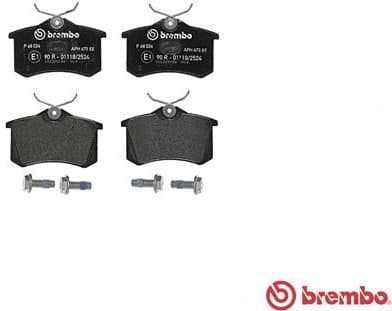 Brake Pad Set, disc brake PRIME LINE P68024 - image 4