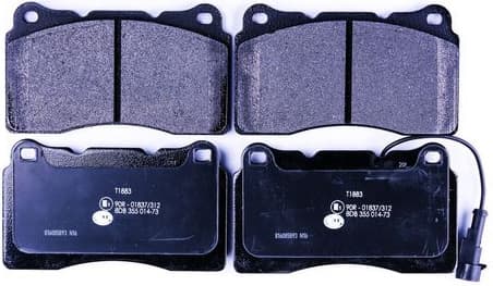 Brake Pad Set, disc brake 8DB 355 014-731