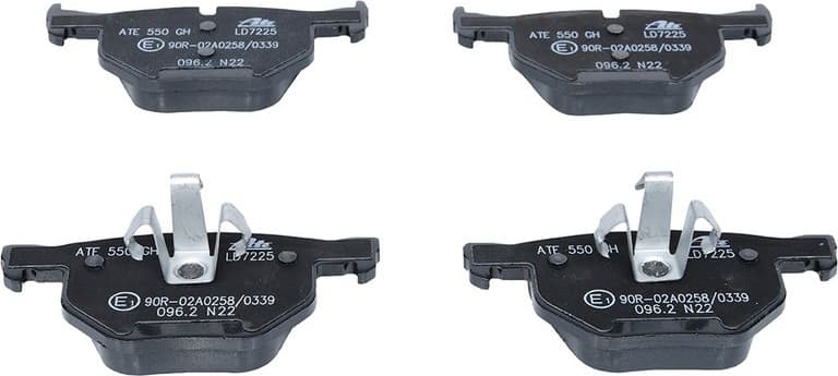 Brake Pad Set, disc brake ATE Ceramic 13.0470-7225.2 - image 2