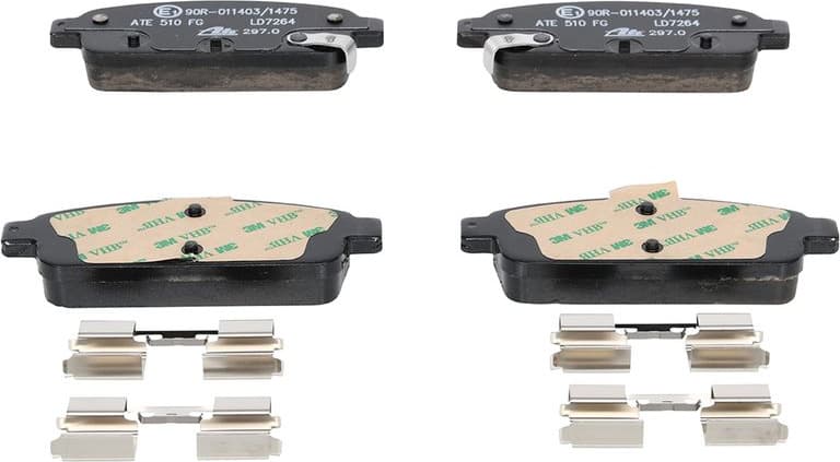 Brake Pad Set, disc brake ATE Ceramic 13.0470-7264.2 - image 3