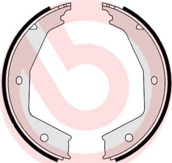 Brake Shoe Set, parking brake ESSENTIAL LINE S23554 - image 3