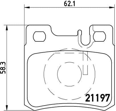 Brake Pad Set, disc brake PRIME LINE P50009 - image 3