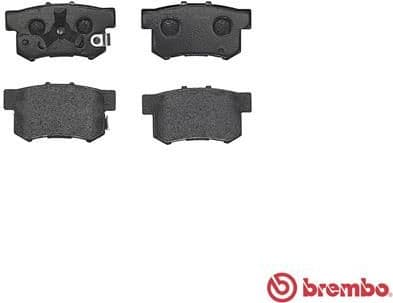 Brake pads rear, Top Quality P28051 - image 4