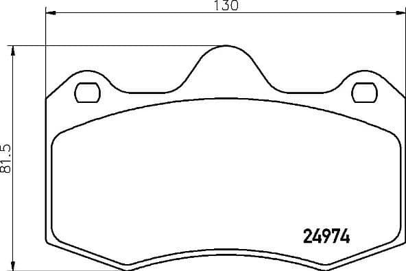 Brake Pad Set, disc brake PRIME LINE P85134 - image 3