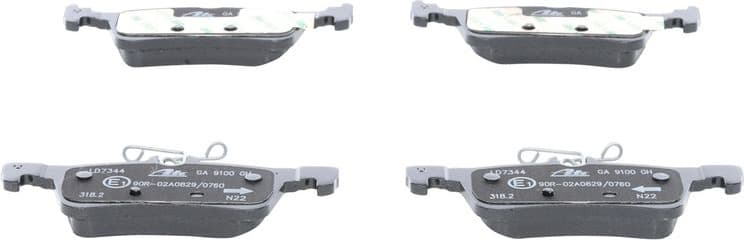 Brake Pad Set, disc brake ATE Ceramic 13-0470-7344-2 - image 2