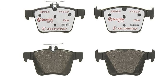 Brake Pad Set, disc brake XTRA LINE P85125X - image 4