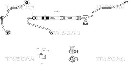 Hydraulic Hose, steering 8516 29028