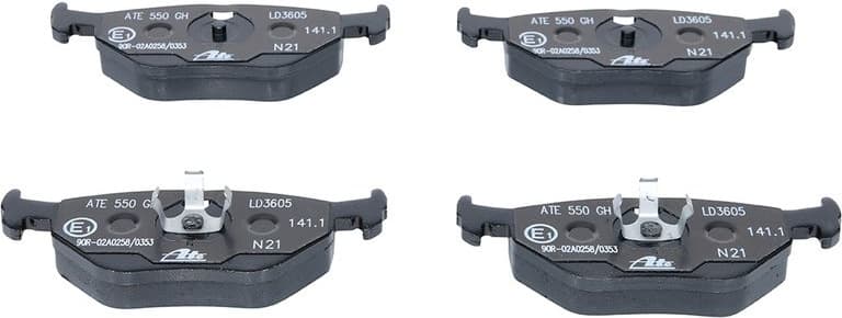 Brake Pad Set, disc brake ATE Ceramic 13.0470-3605.2 - image 4