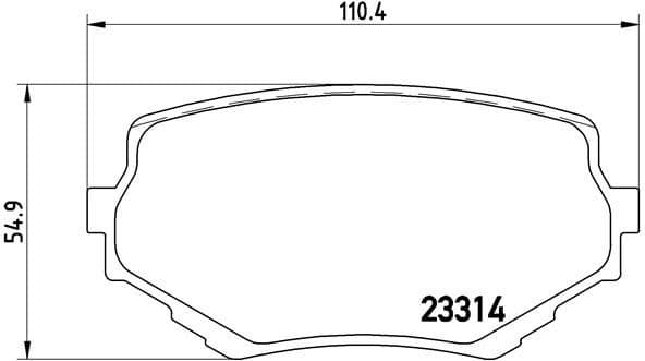 Brake Pad Set, disc brake PRIME LINE P79009 - image 3