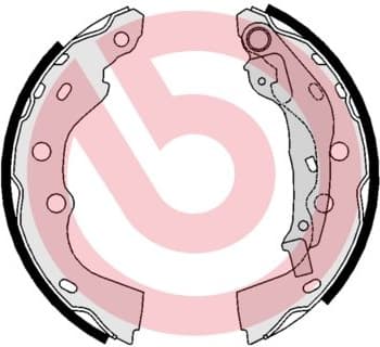 Brake Shoe Set ESSENTIAL LINE S78510 - image 3