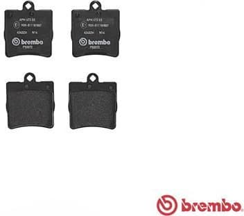 Brake Pad Set, disc brake PRIME LINE P50072 - image 3