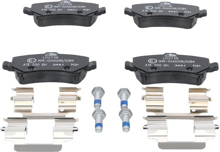 Brake Pad Set, disc brake ATE Ceramic 13.0470-2736.2 - image 2