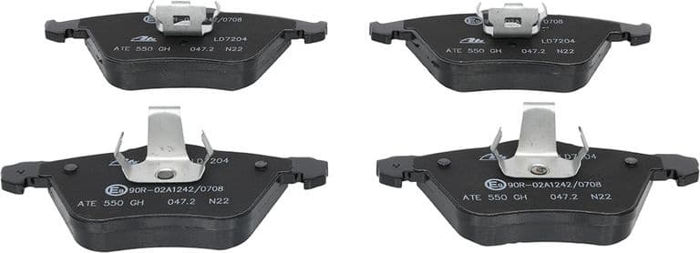 Brake Pad Set, disc brake ATE Ceramic 13.0470-7204.2 - image 3