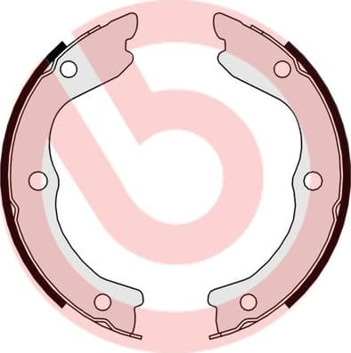 Brake shoes handbrake, Top Quality S56543 - image 3