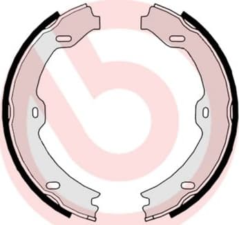 Brake Shoe Set, parking brake ESSENTIAL LINE S50519 - image 3