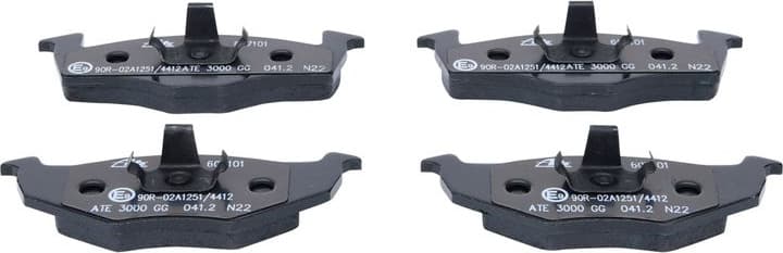 Brake Pad Set, disc brake 13.0460-7101.2 - image 3